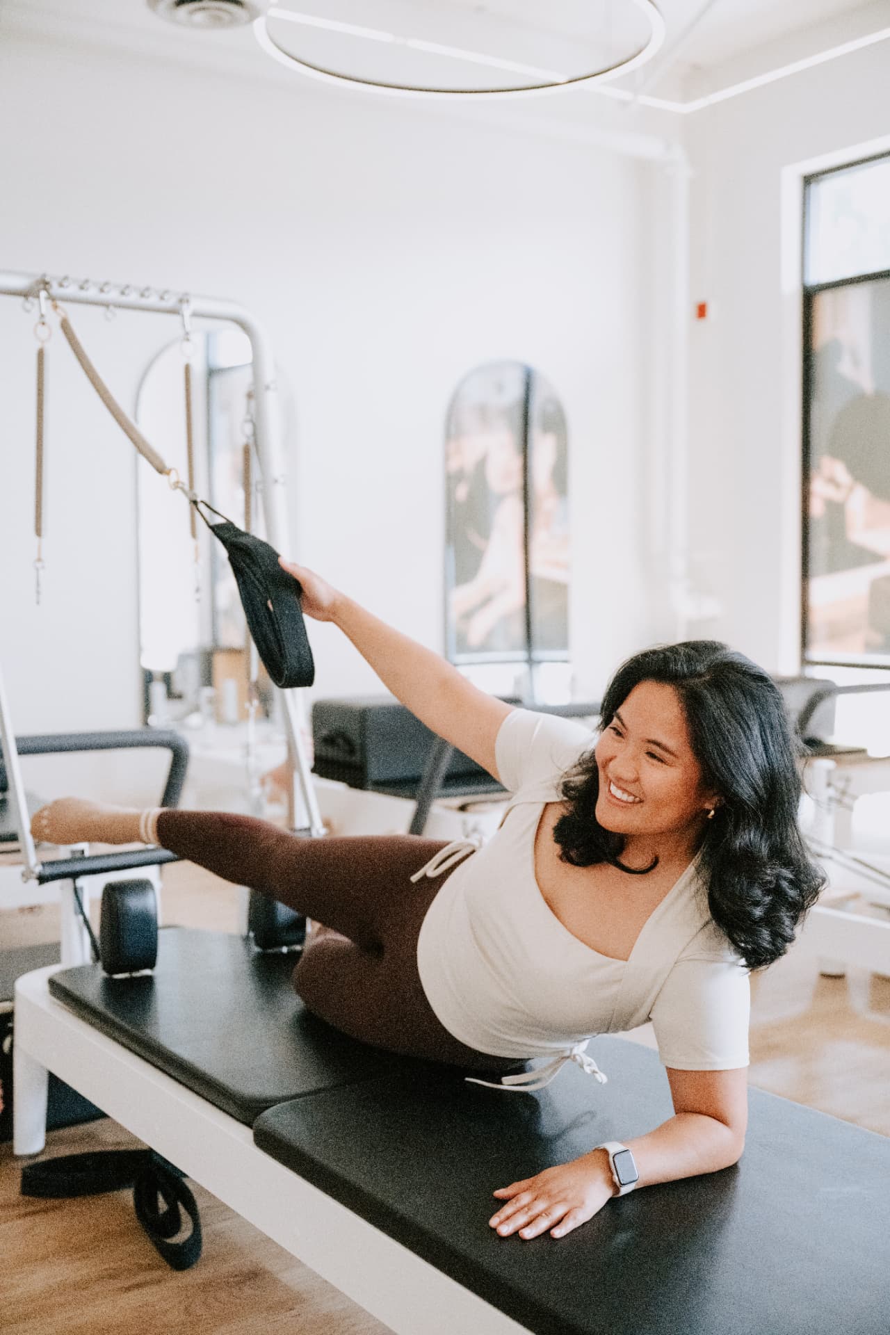 Giselle, instructor at Core Collective Pilates in Ann Arbor