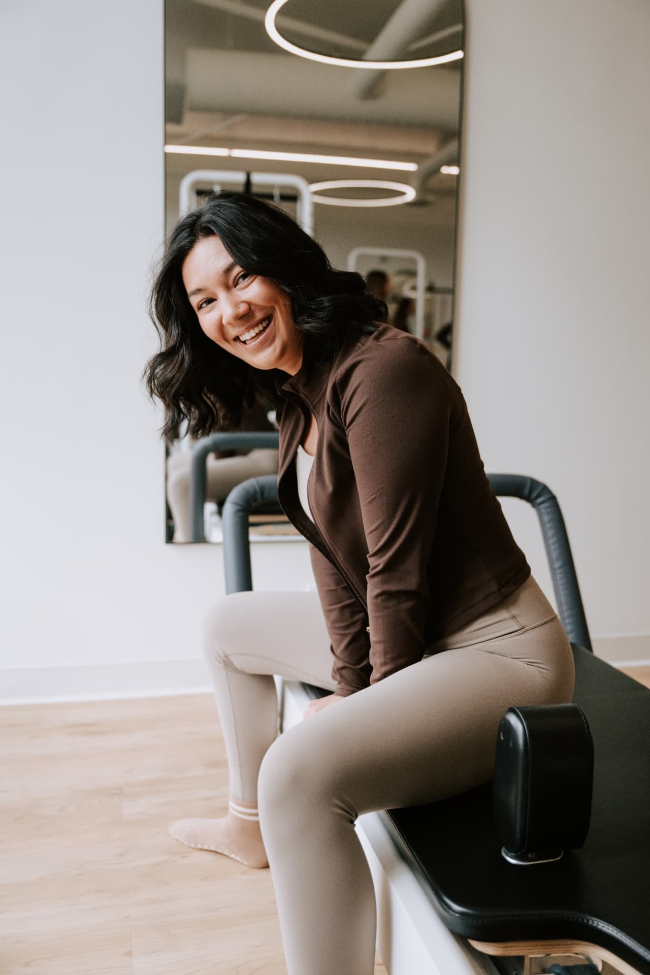 Alyshia, instructor at Core Collective Pilates in Ann Arbor