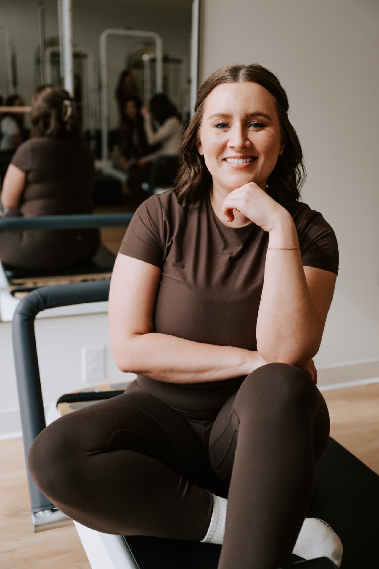 Haley, instructor at Core Collective Pilates in Ann Arbor