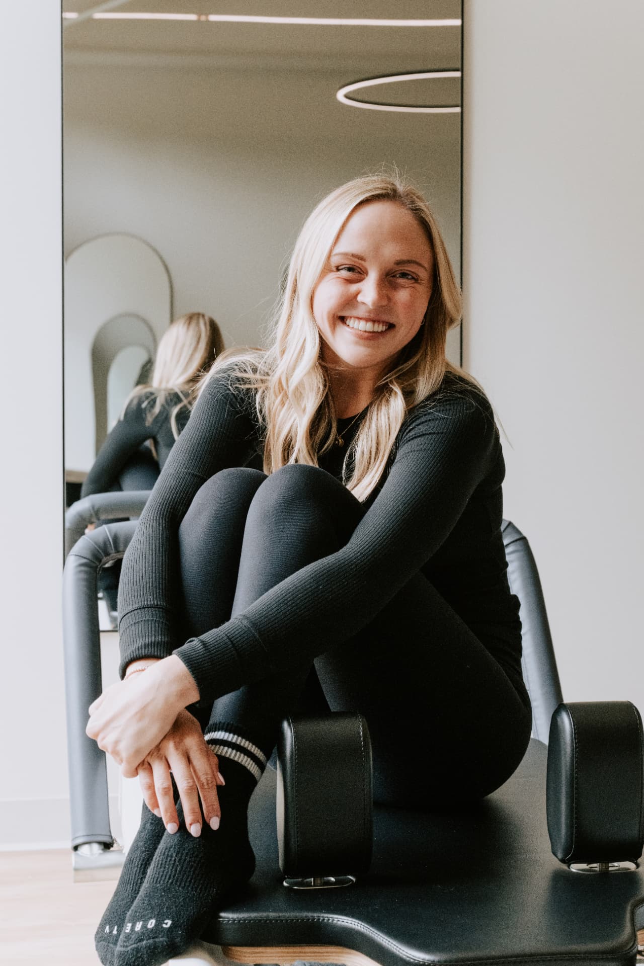 Cassie, instructor at Core Collective Pilates in Ann Arbor