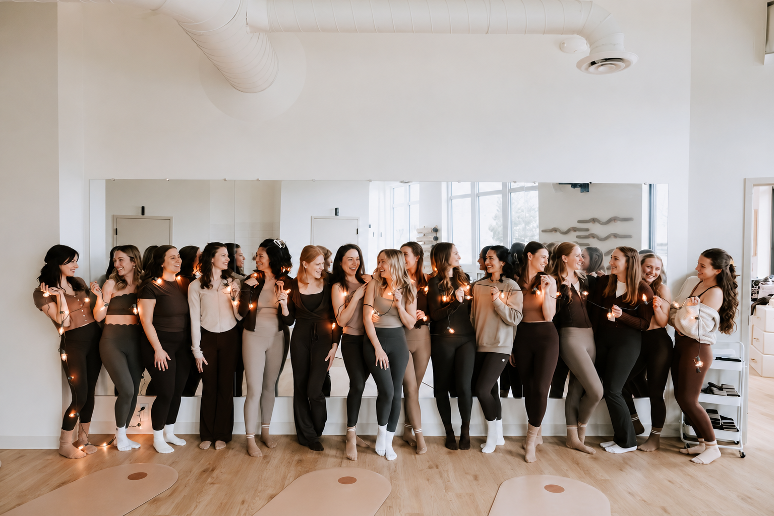 The Core Collective team together in the studio