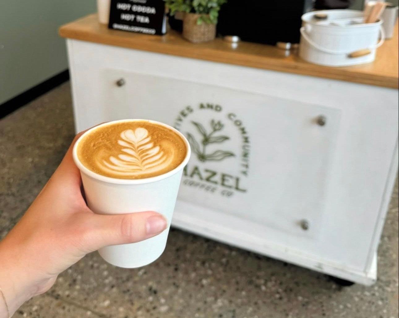 A collaboration event with Hazel Coffee