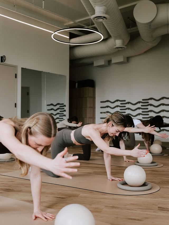 Instagram post: Join us for Mom-osa Mat Pilates